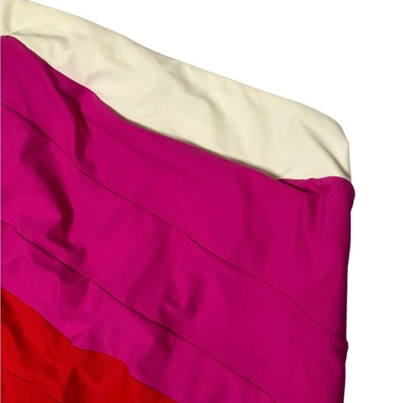 Summersalt Sidestroke Swimsuit One Piece Compression One Shoulder Pink Red 18 - Picture 4 of 8